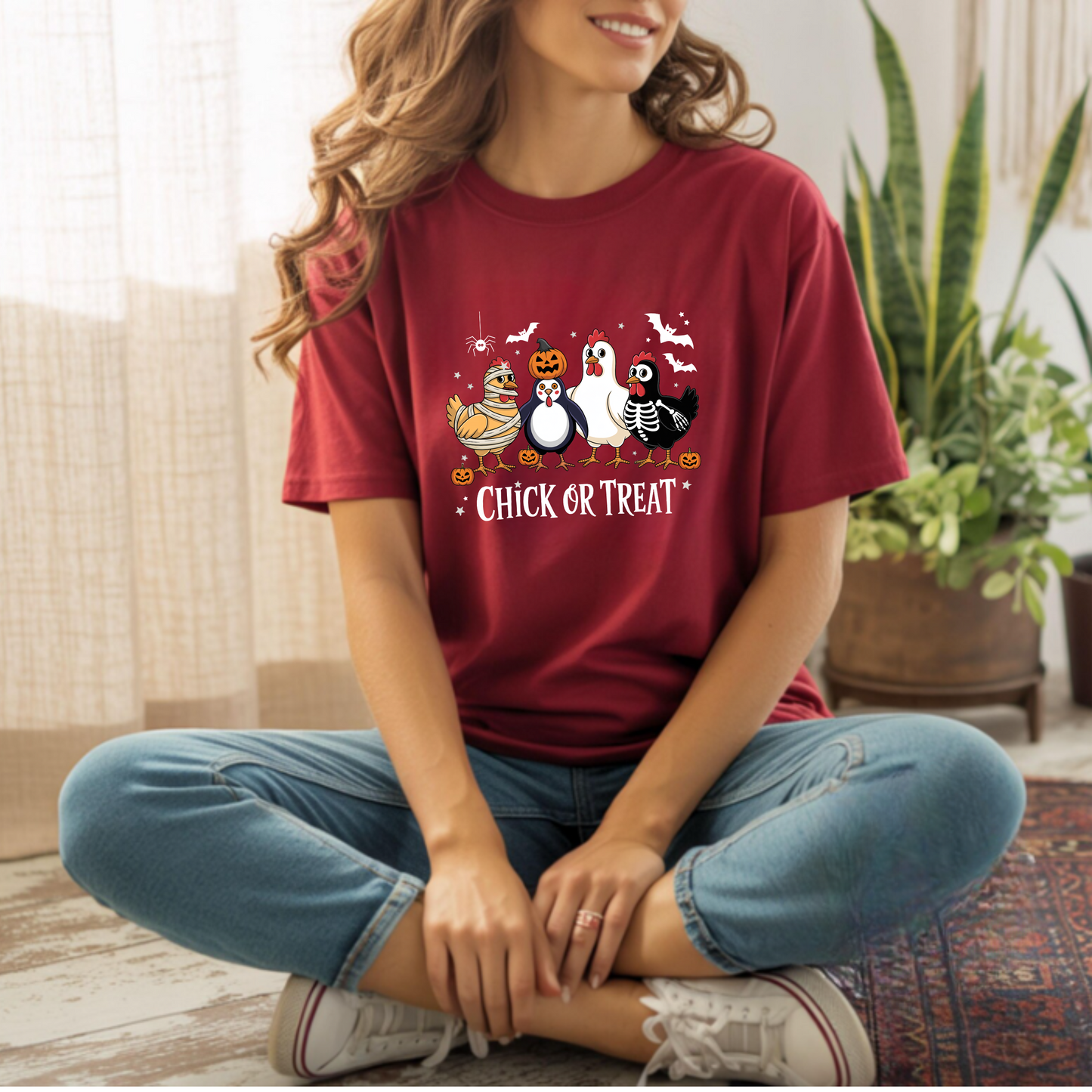 Halloween Chick or Treat Unisex T-Shirt