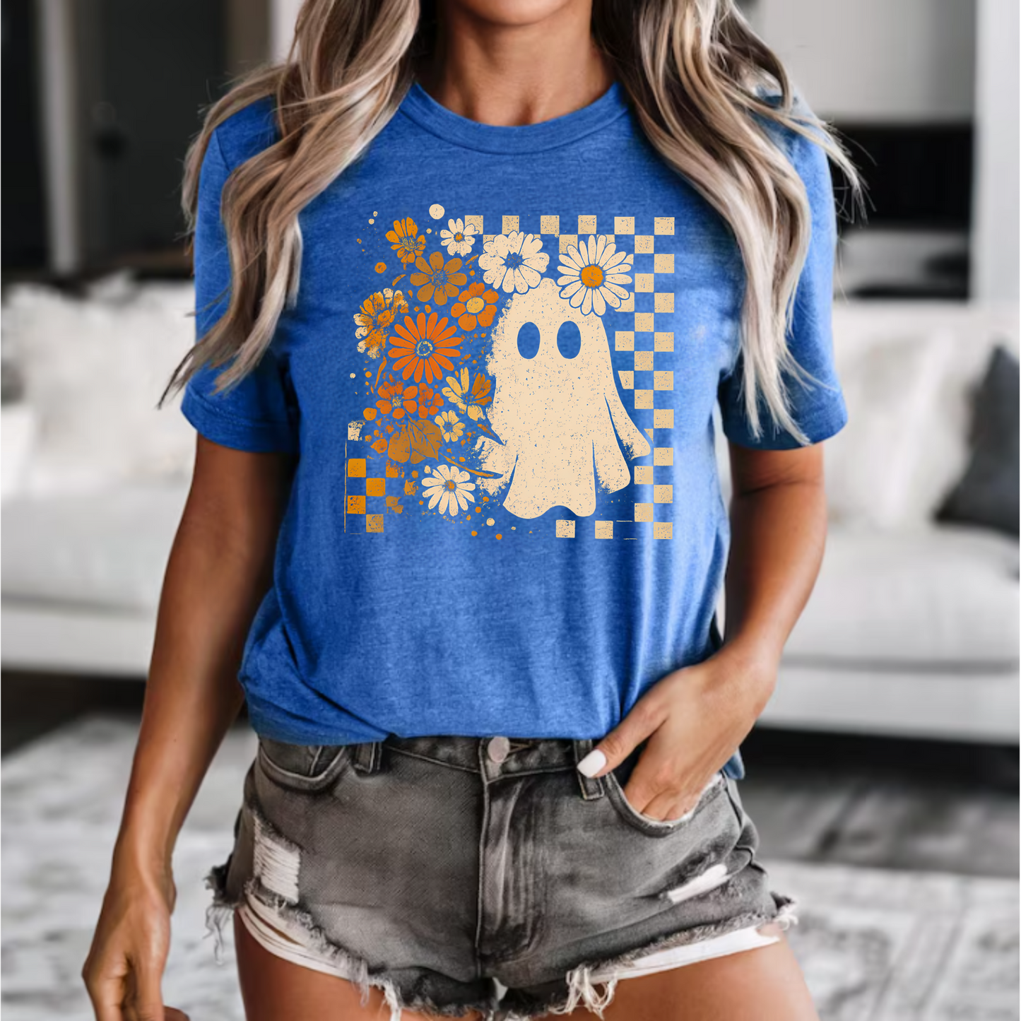 Floral Ghost T-Shirt
