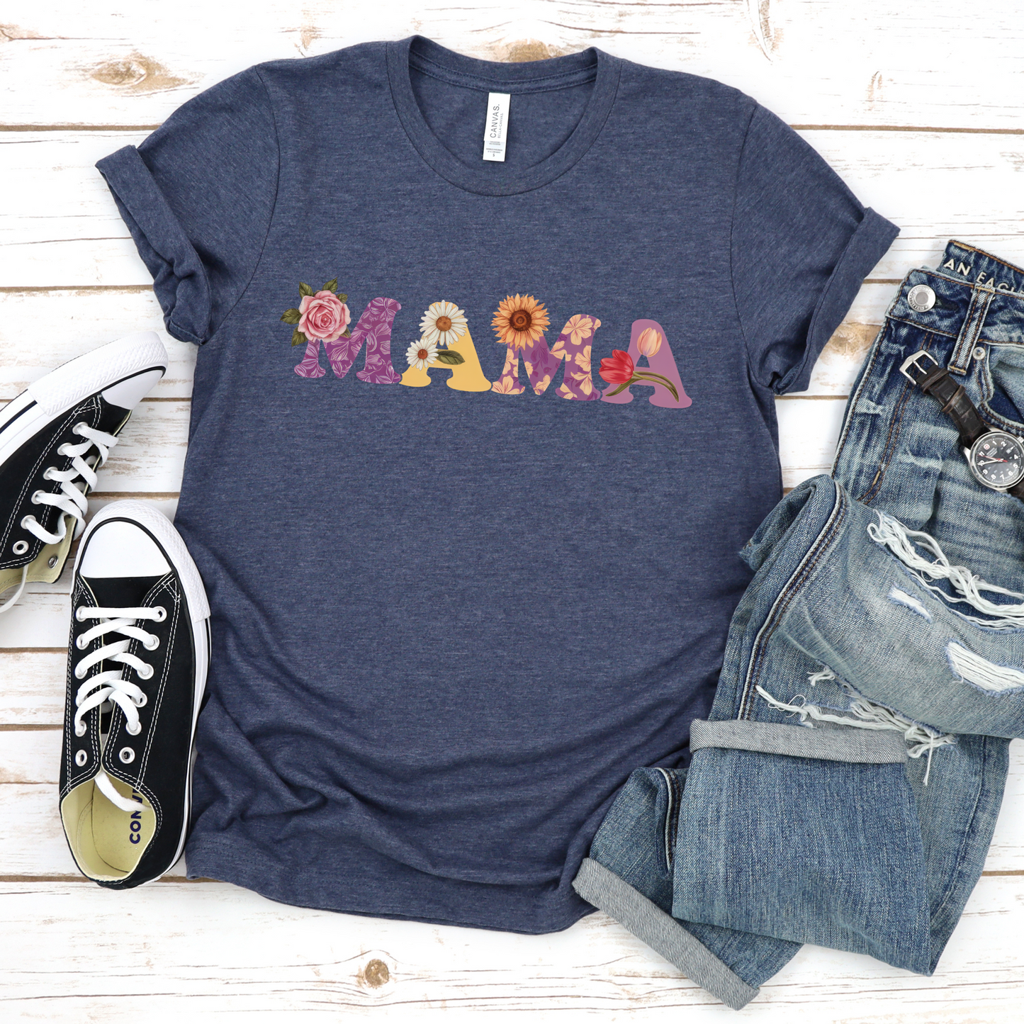 Floral Mama T-shirt