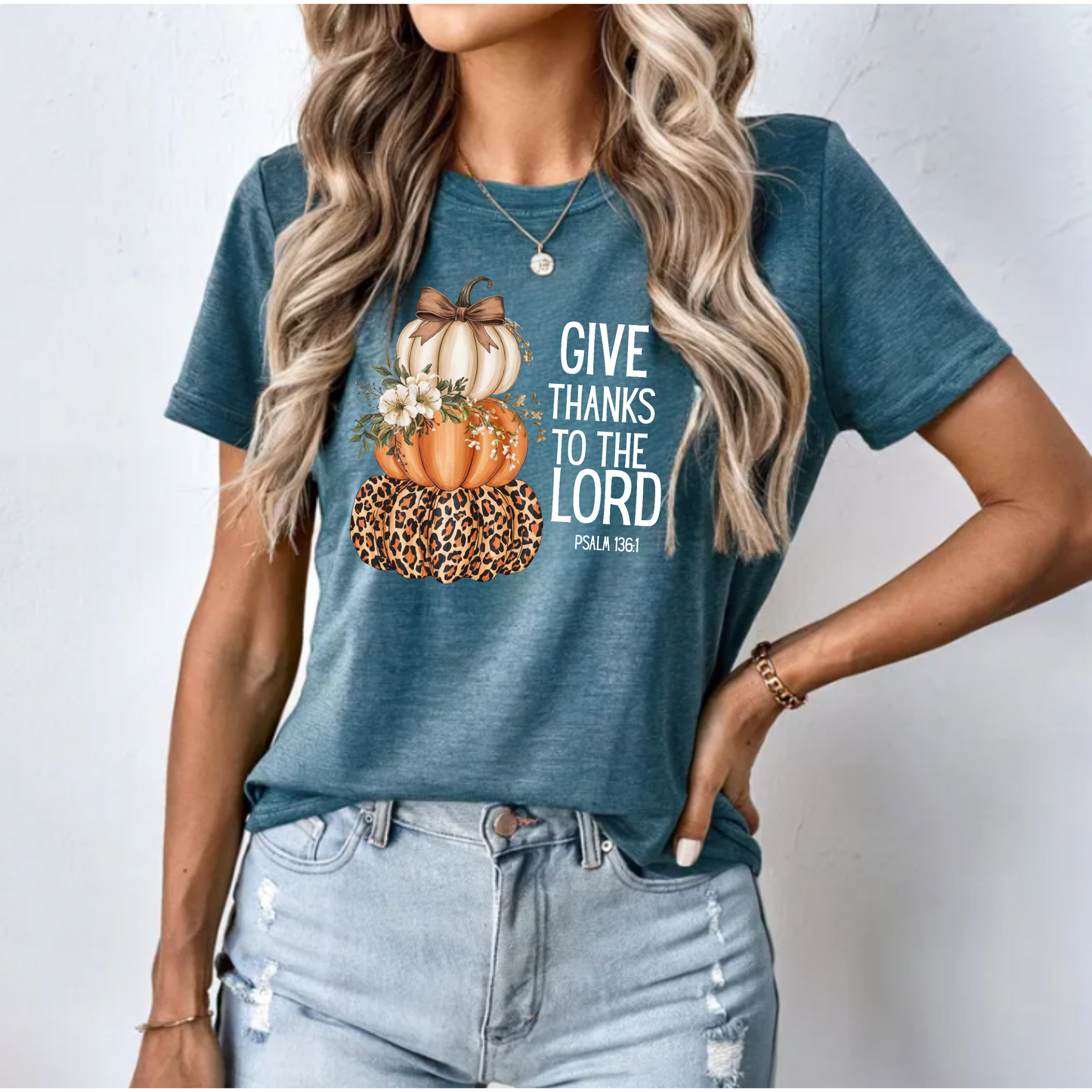 Religious Unisex T-Shirt - Give Thanks to the Lord