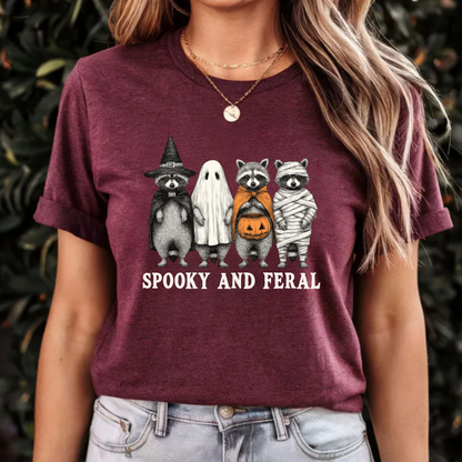 Halloween Racoons T-Shirt