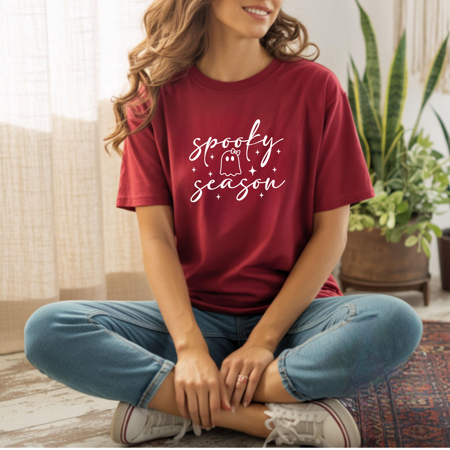 Ghostly Unisex T-Shirt for Spooky Season
