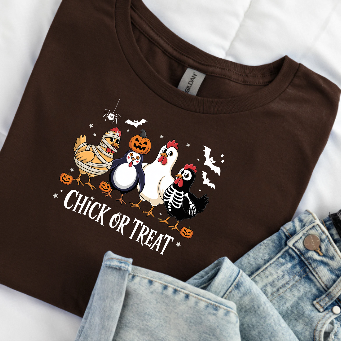 Halloween Chick or Treat Unisex T-Shirt
