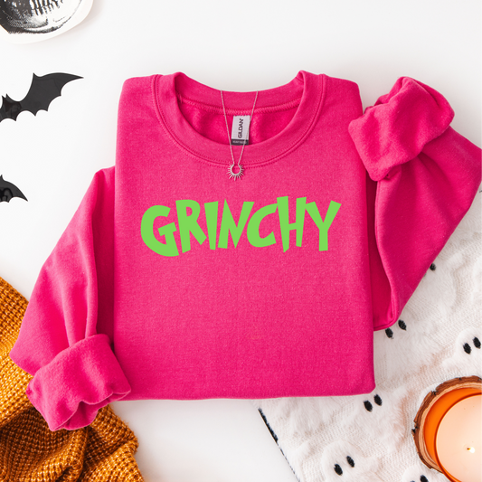 Grinchy Crewneck Sweatshirt