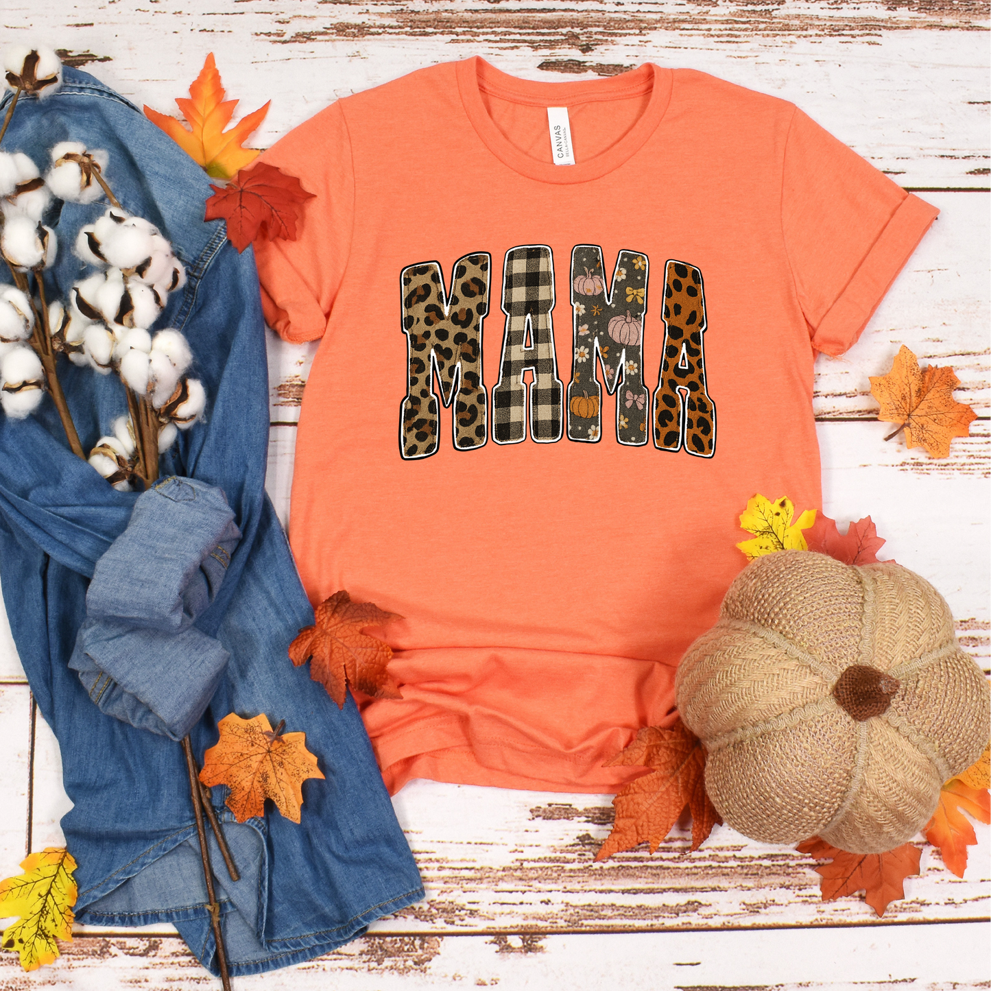 Fall Design Mama T-Shirt