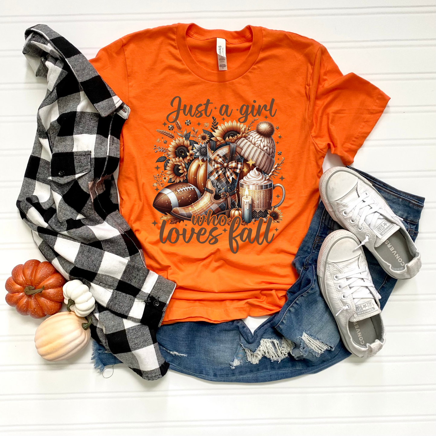 Fall Lover Unisex T-Shirt - Just a Girl Who Loves Fall