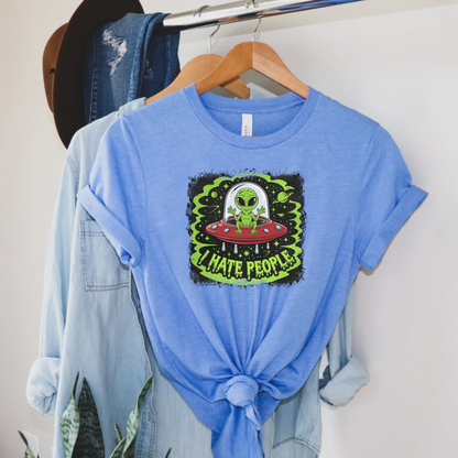 Alien Hate People Tee