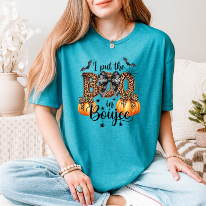 Funny Graphic Tee - Unisex Softstyle T-Shirt - I Put The Boo In Boujee