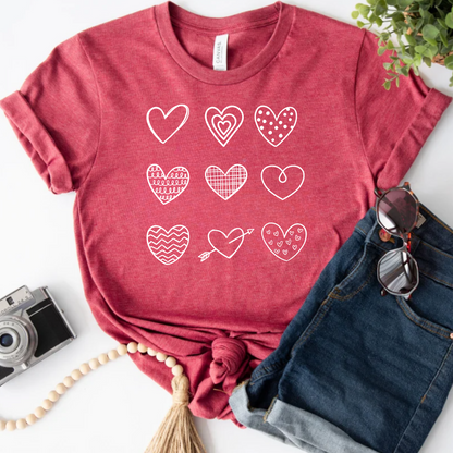 Valentine hearts png