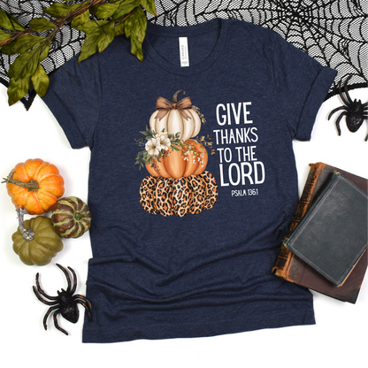 Religious Unisex T-Shirt - Give Thanks to the Lord