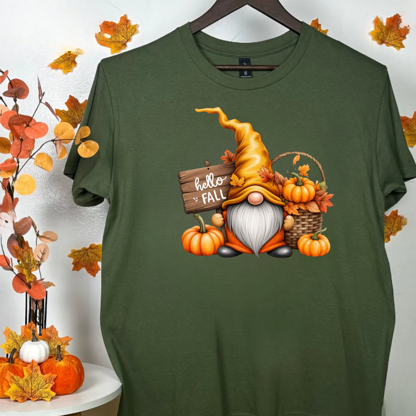 Hello Fall Gnome T-Shirt