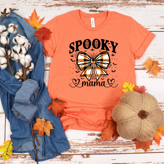 T-Shirt - Spooky Mama Halloween Shirt