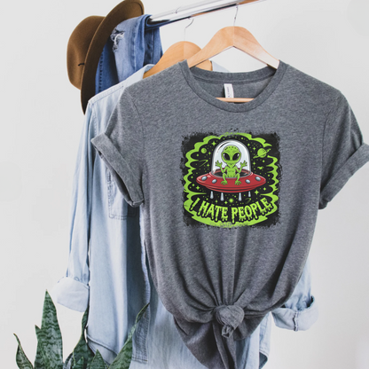 Alien Hate People Tee