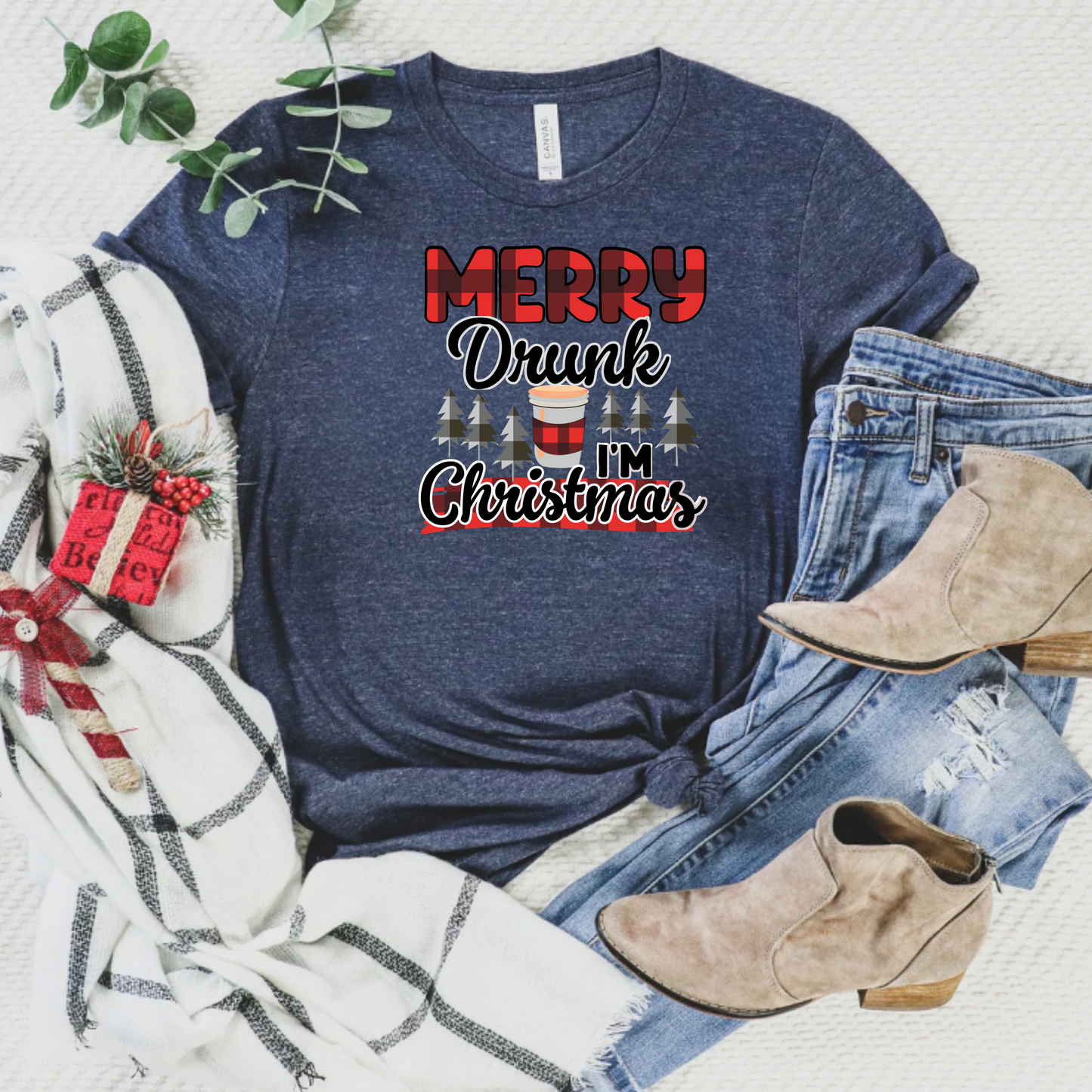 Merry Drunk I'm Christmas Unisex T-Shirt
