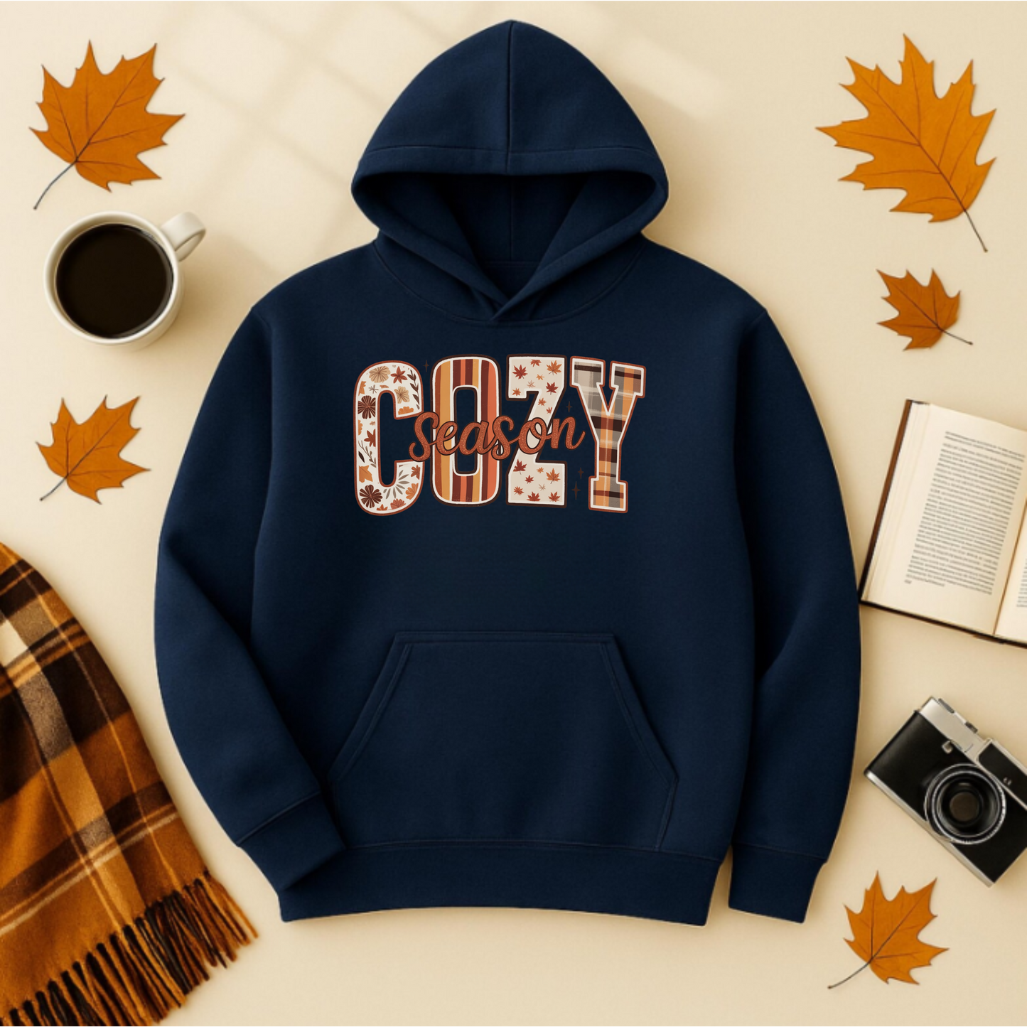 Hooded Sweatshirt Cozy Seaason