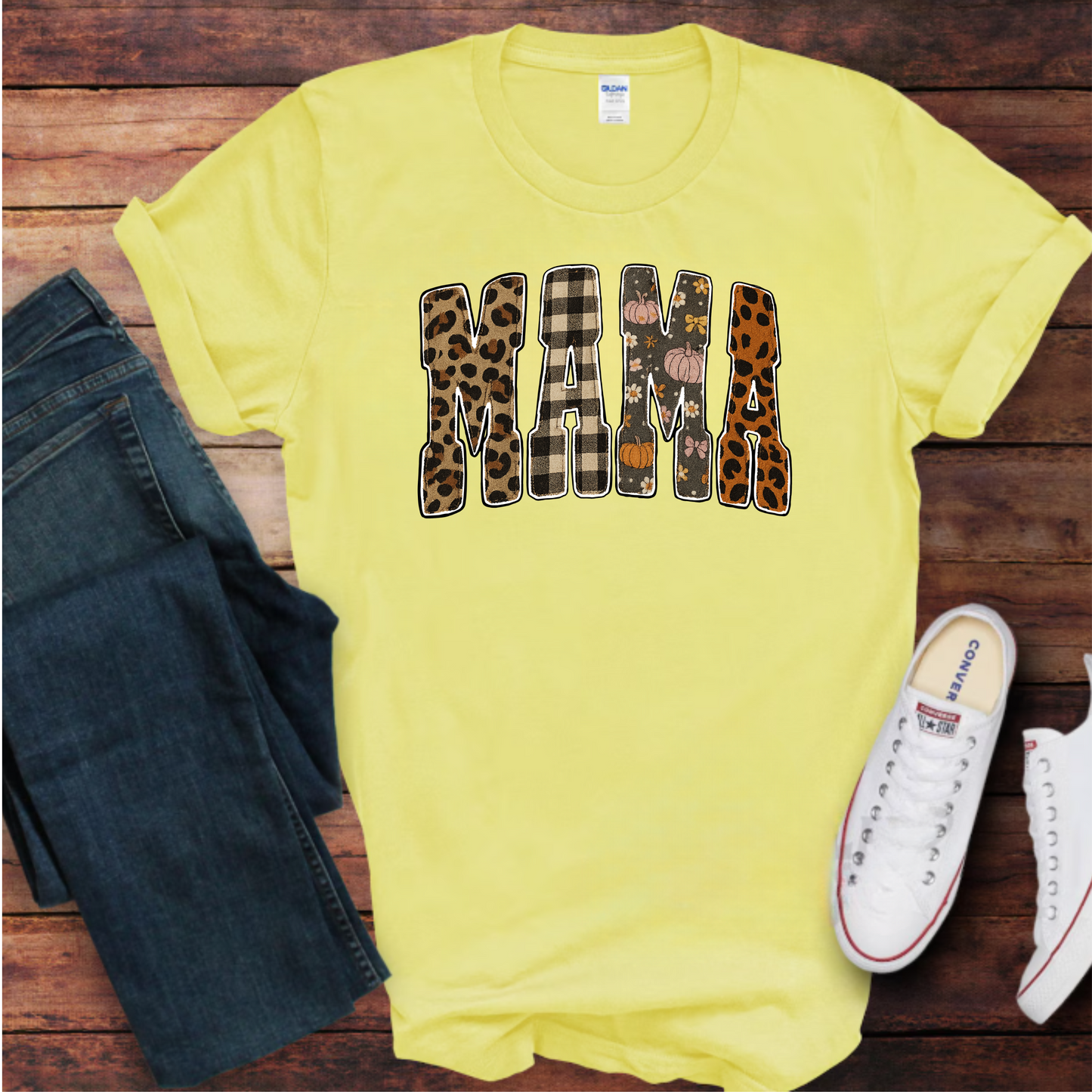Fall Design Mama T-Shirt