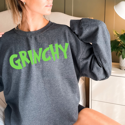 Grinchy Crewneck Sweatshirt