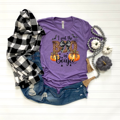 Funny Graphic Tee - Unisex Softstyle T-Shirt - I Put The Boo In Boujee