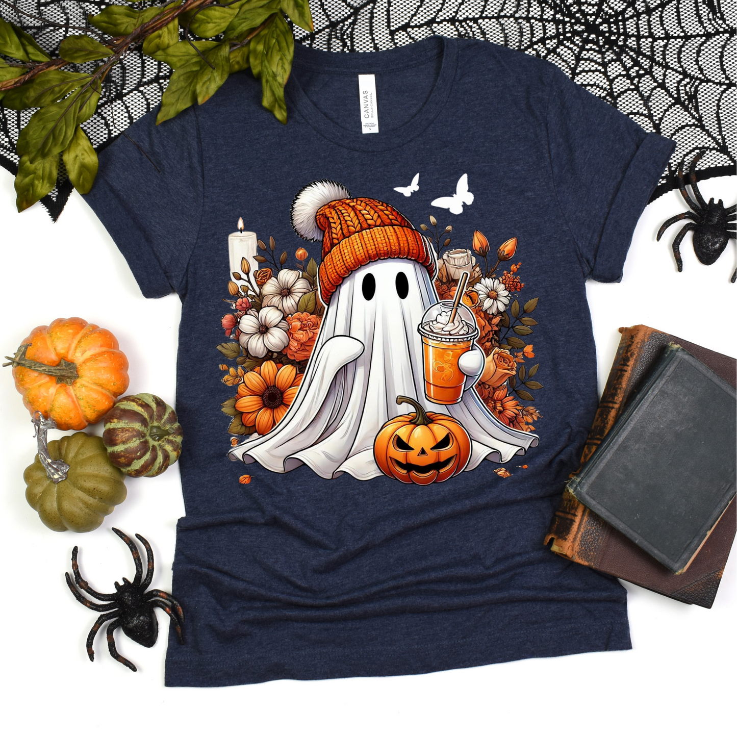Ghost T-Shirt - Halloween Spirit Unisex Softstyle Tee