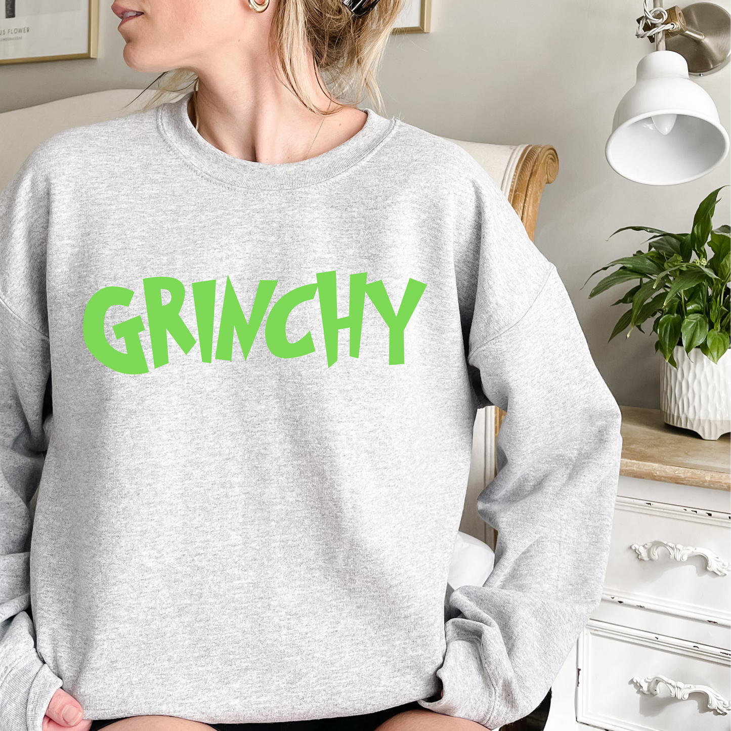 Grinchy Crewneck Sweatshirt