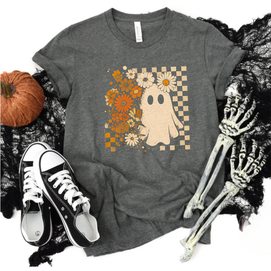 Floral Ghost T-Shirt