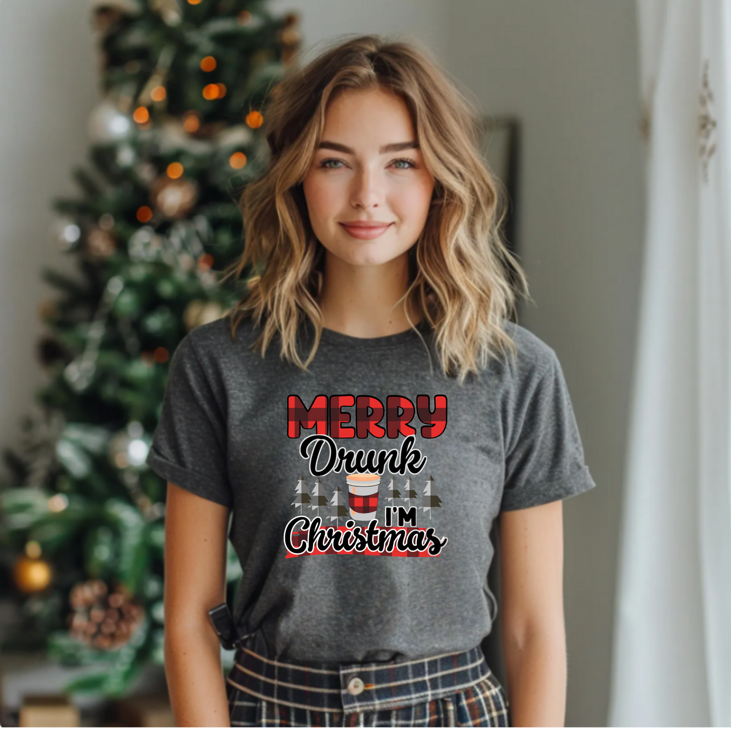 Merry Drunk I'm Christmas Unisex T-Shirt