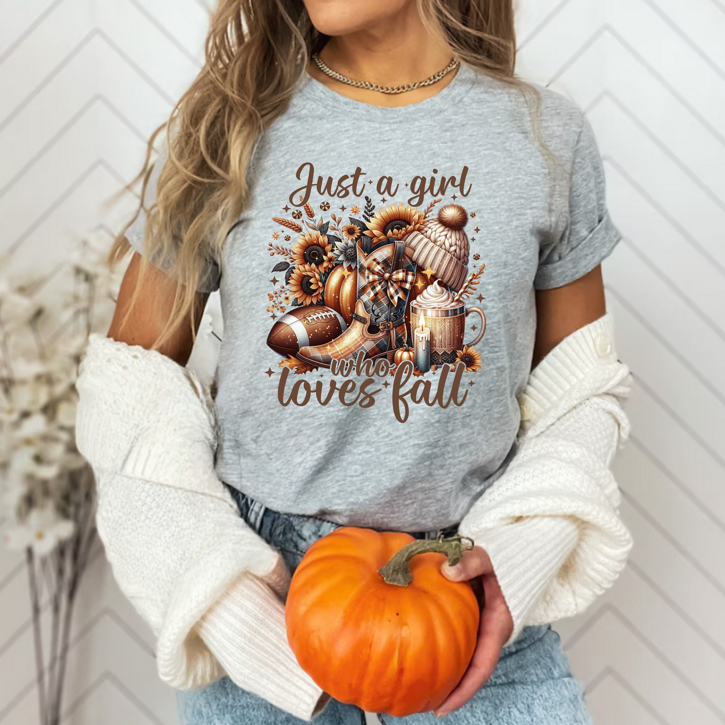 Fall Lover Unisex T-Shirt - Just a Girl Who Loves Fall
