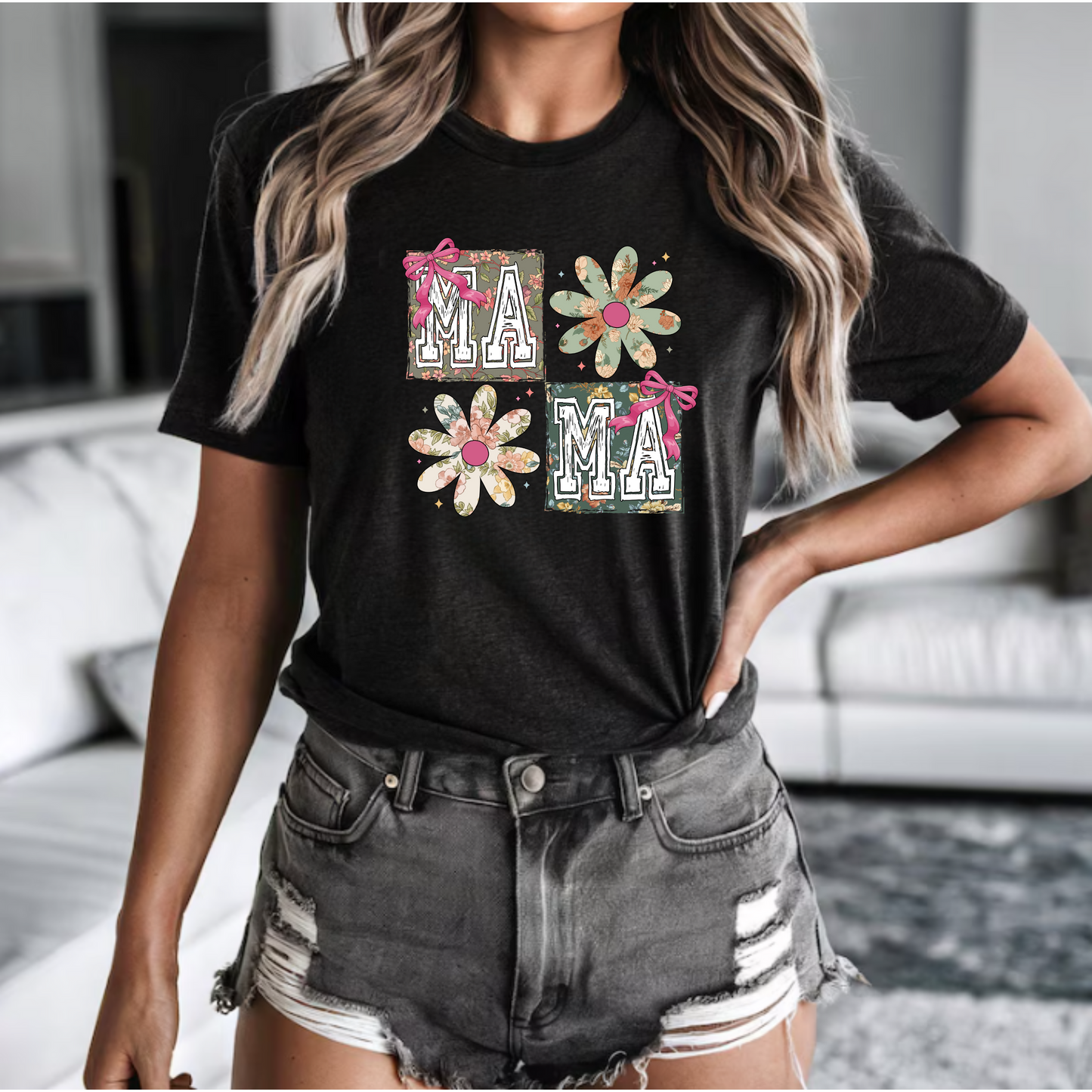 Floral Mama png digital download