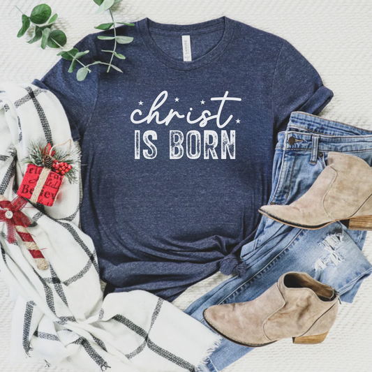 Christ is Born Unisex Softstyle T-Shirt