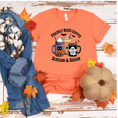 Coffee Scream & Sugar Unisex T-Shirt
