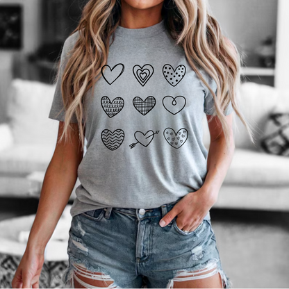 Valentine hearts png