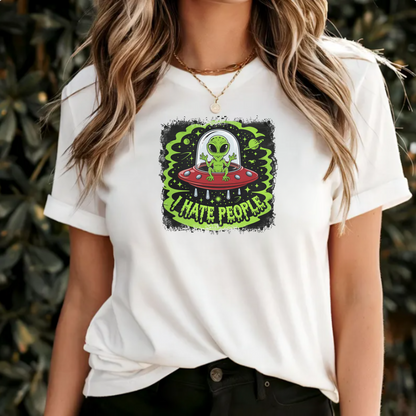 Alien Hate People Tee