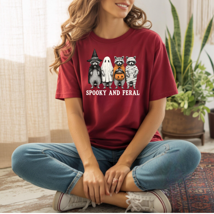 Halloween Racoons T-Shirt