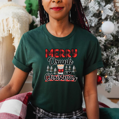 Merry Drunk I'm Christmas Unisex T-Shirt