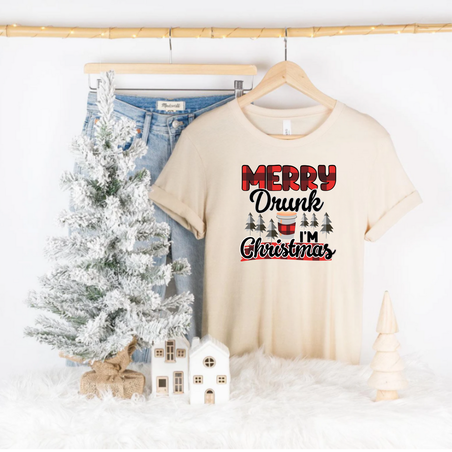 Merry Drunk I'm Christmas Unisex T-Shirt