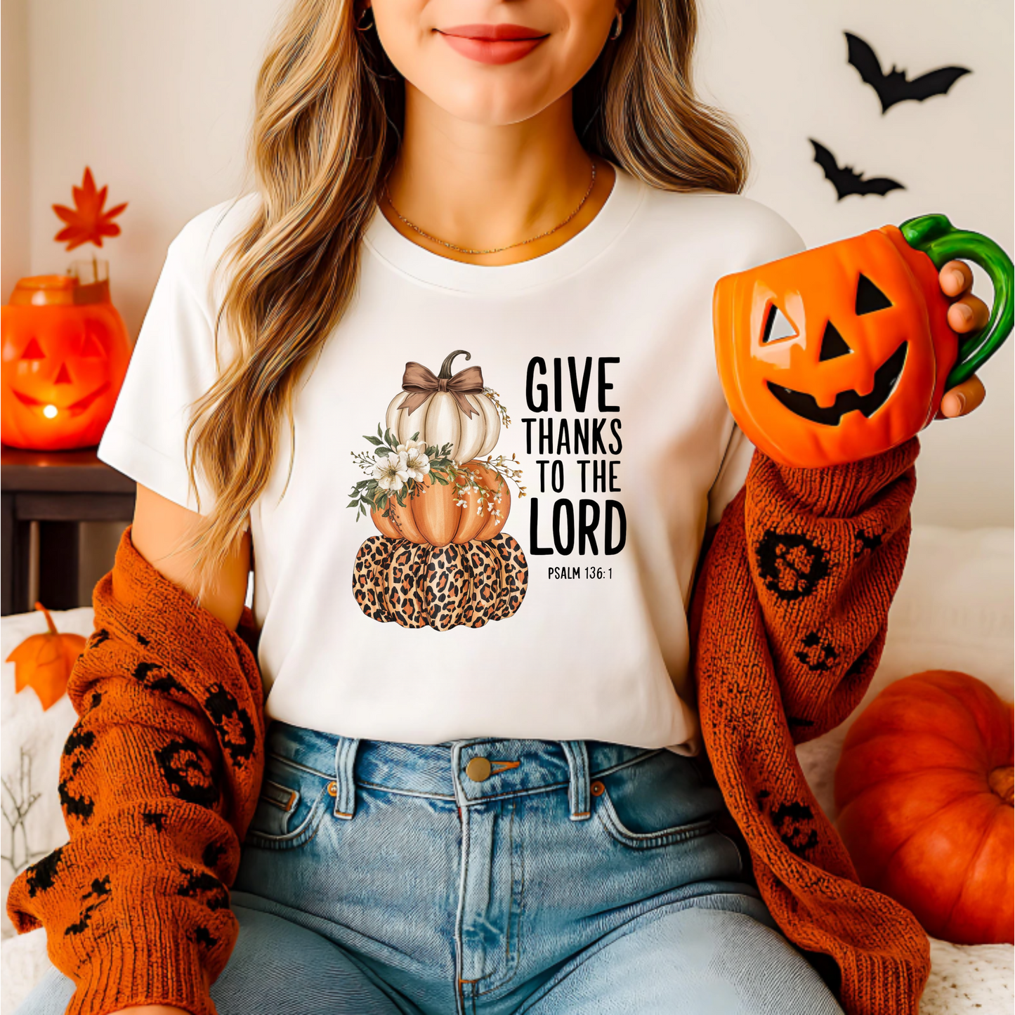 Religious Unisex T-Shirt - Give Thanks to the Lord