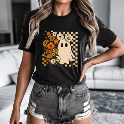 Floral Ghost T-Shirt