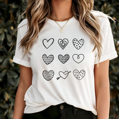 Valentine hearts png