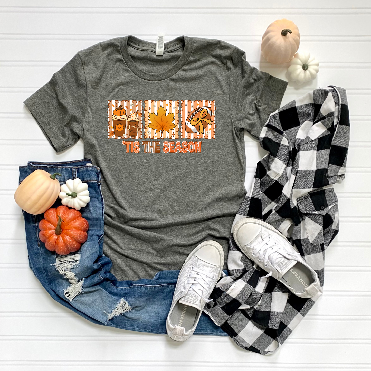 Fall Season Unisex T-Shirt - 'Tis the Season' Design