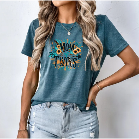 Mom of Twins Tee