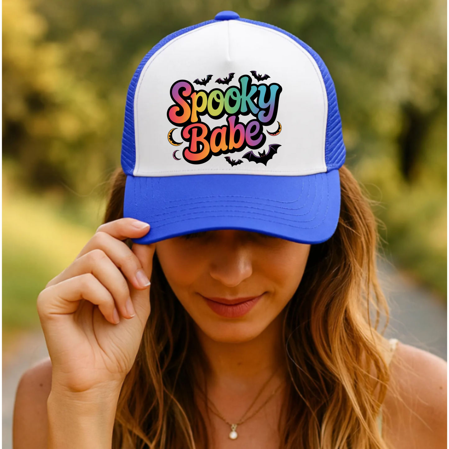 Trucker Cap - Spooky Babe Halloween Designs