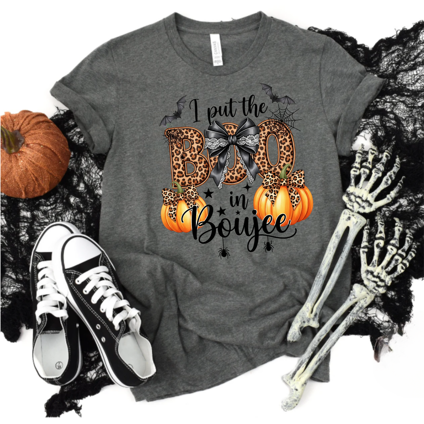 Funny Graphic Tee - Unisex Softstyle T-Shirt - I Put The Boo In Boujee