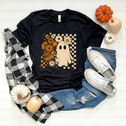 Floral Ghost T-Shirt