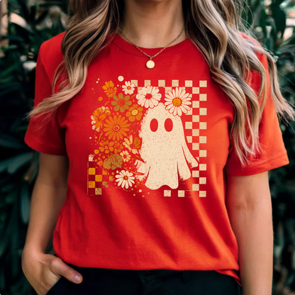 Floral Ghost T-Shirt