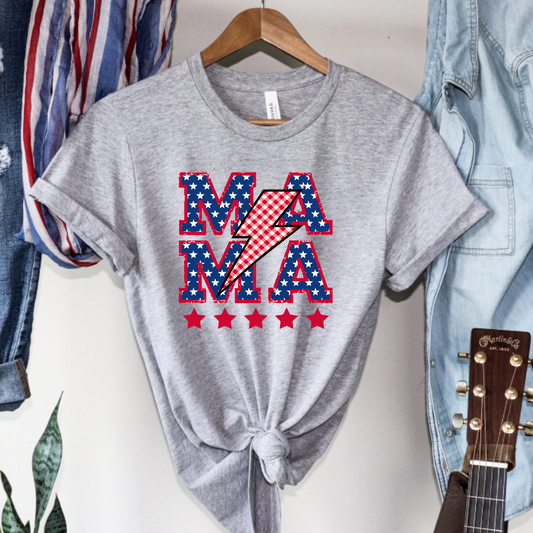 Patriotic Mama Tee
