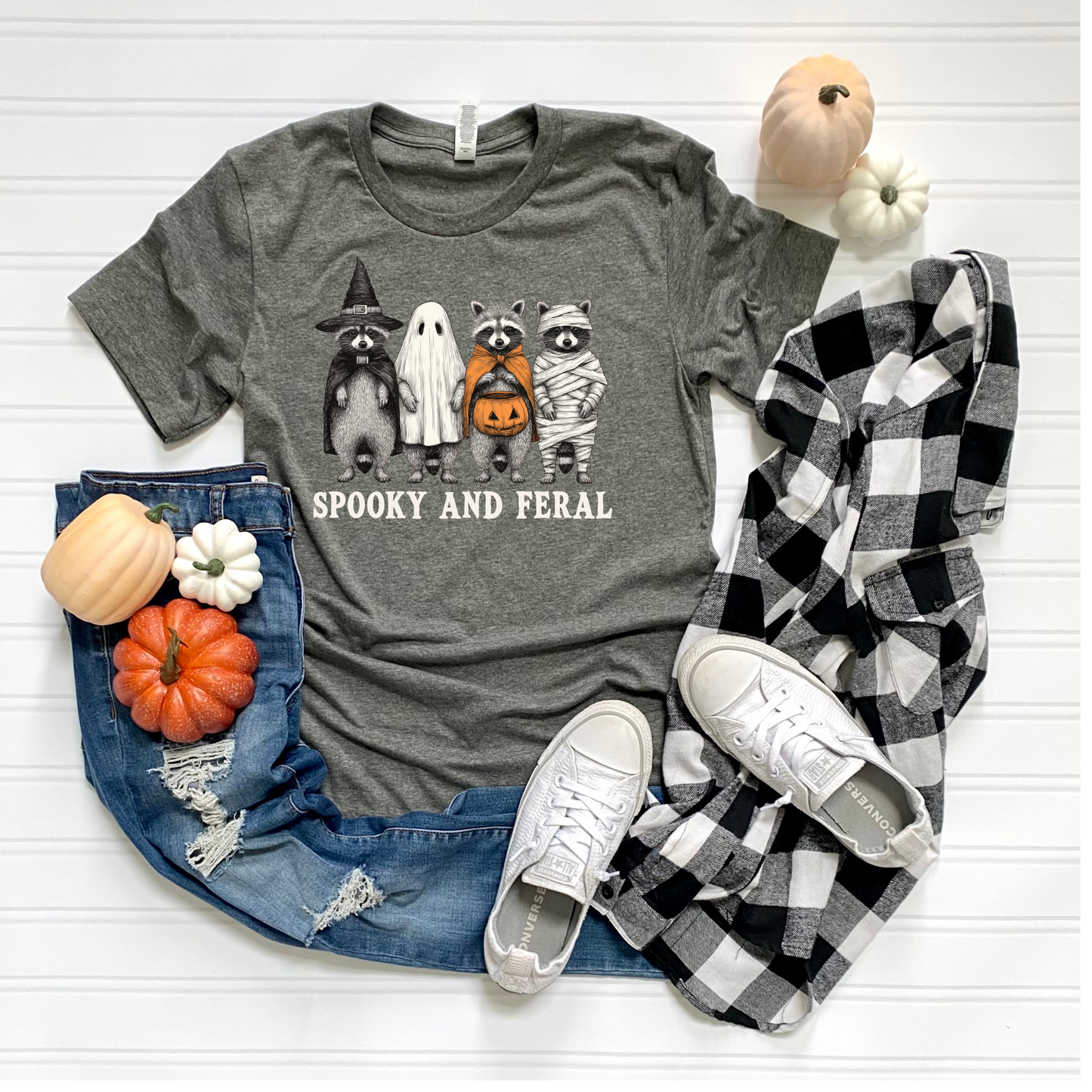 Halloween Racoons T-Shirt