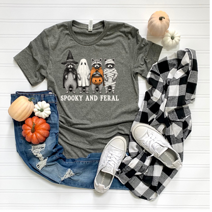 Halloween Racoons T-Shirt
