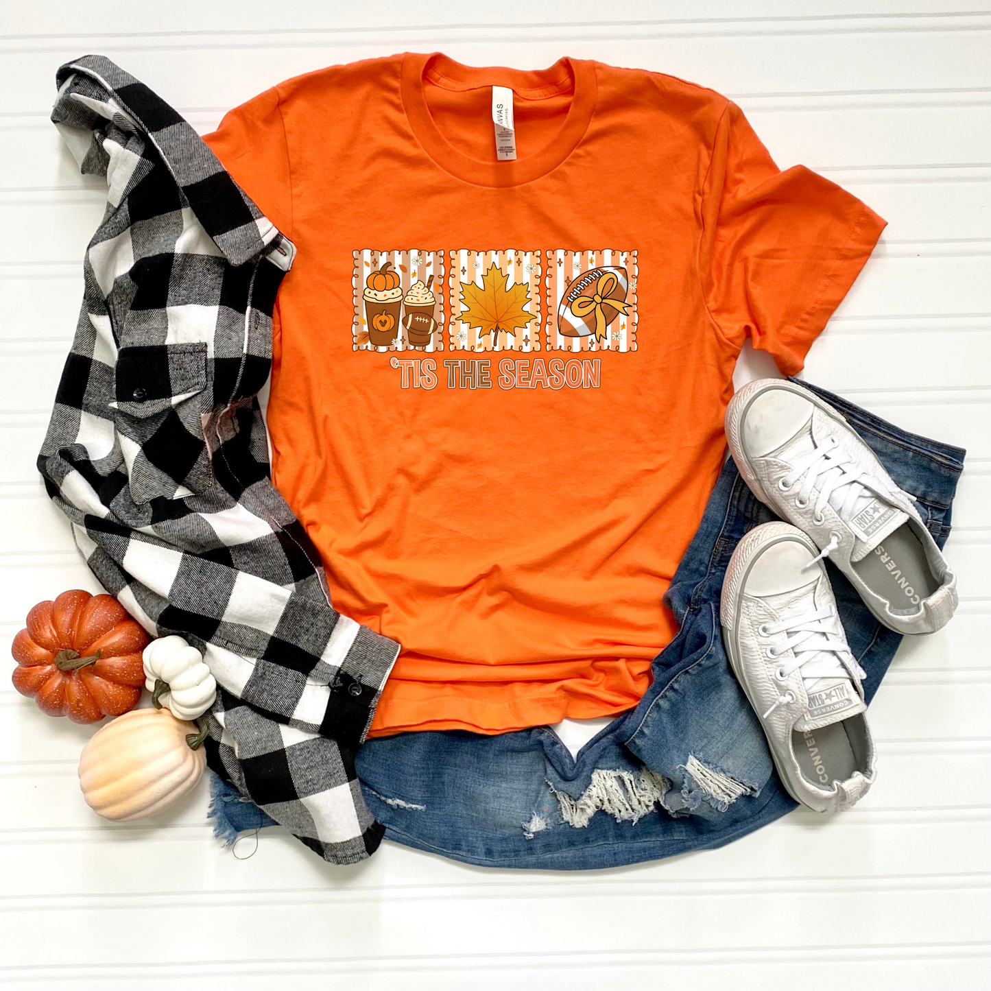 Fall Season Unisex T-Shirt - 'Tis the Season' Design