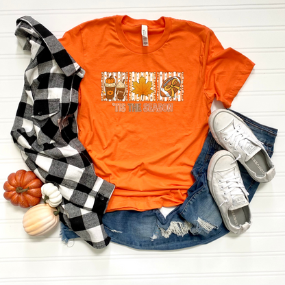 Fall Season Unisex T-Shirt - 'Tis the Season' Design