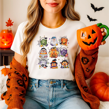 Halloween Nugget Characters T-Shirt